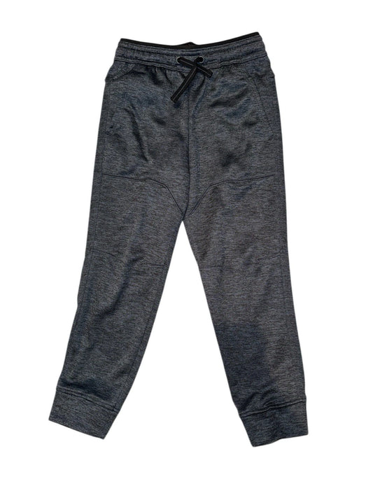Boys Small (6-7) Athletic Works Fleece Jogger Pants Gray