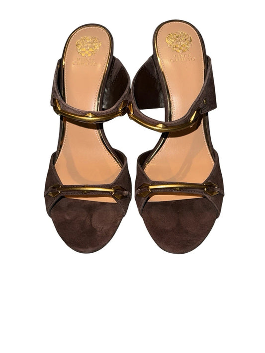 Women’s Size 10- Vince Camuto Shoes- Brown- Open Toe