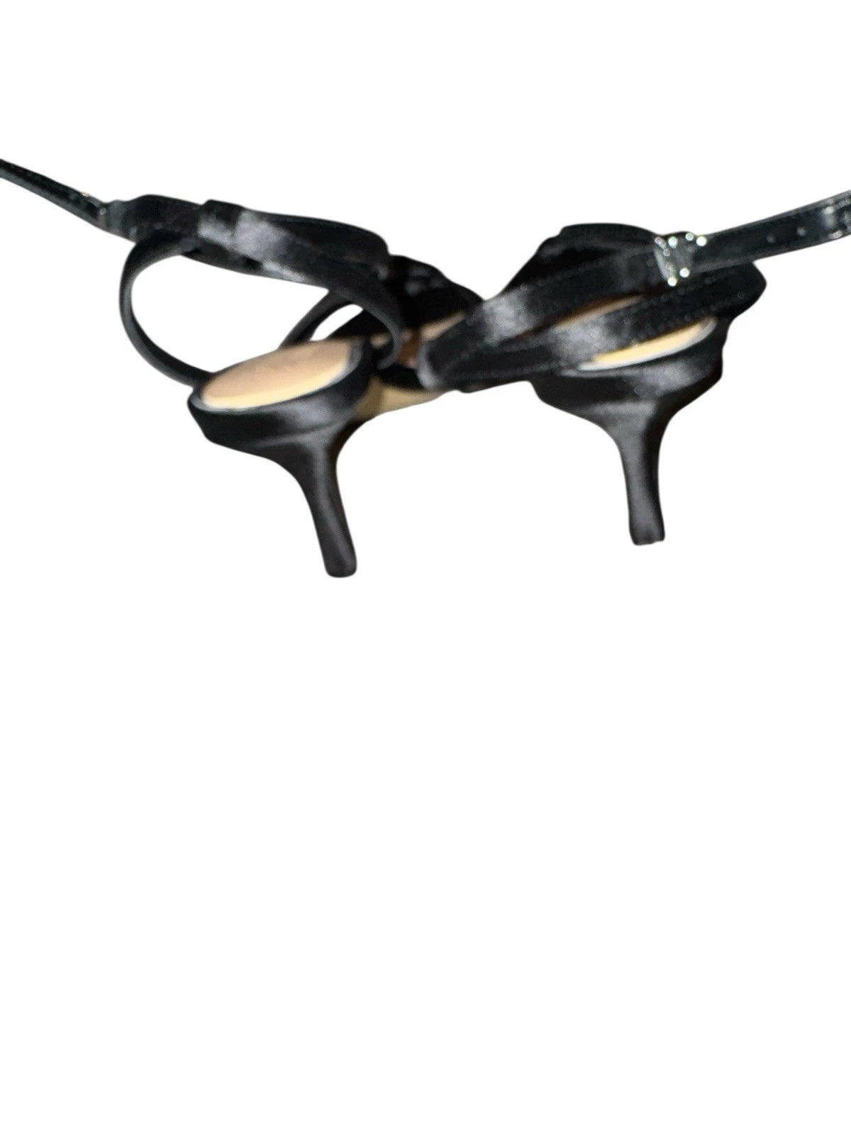 Women’s Size 6- Jewel Badgley Mischka Shoes - Black- Open Toe