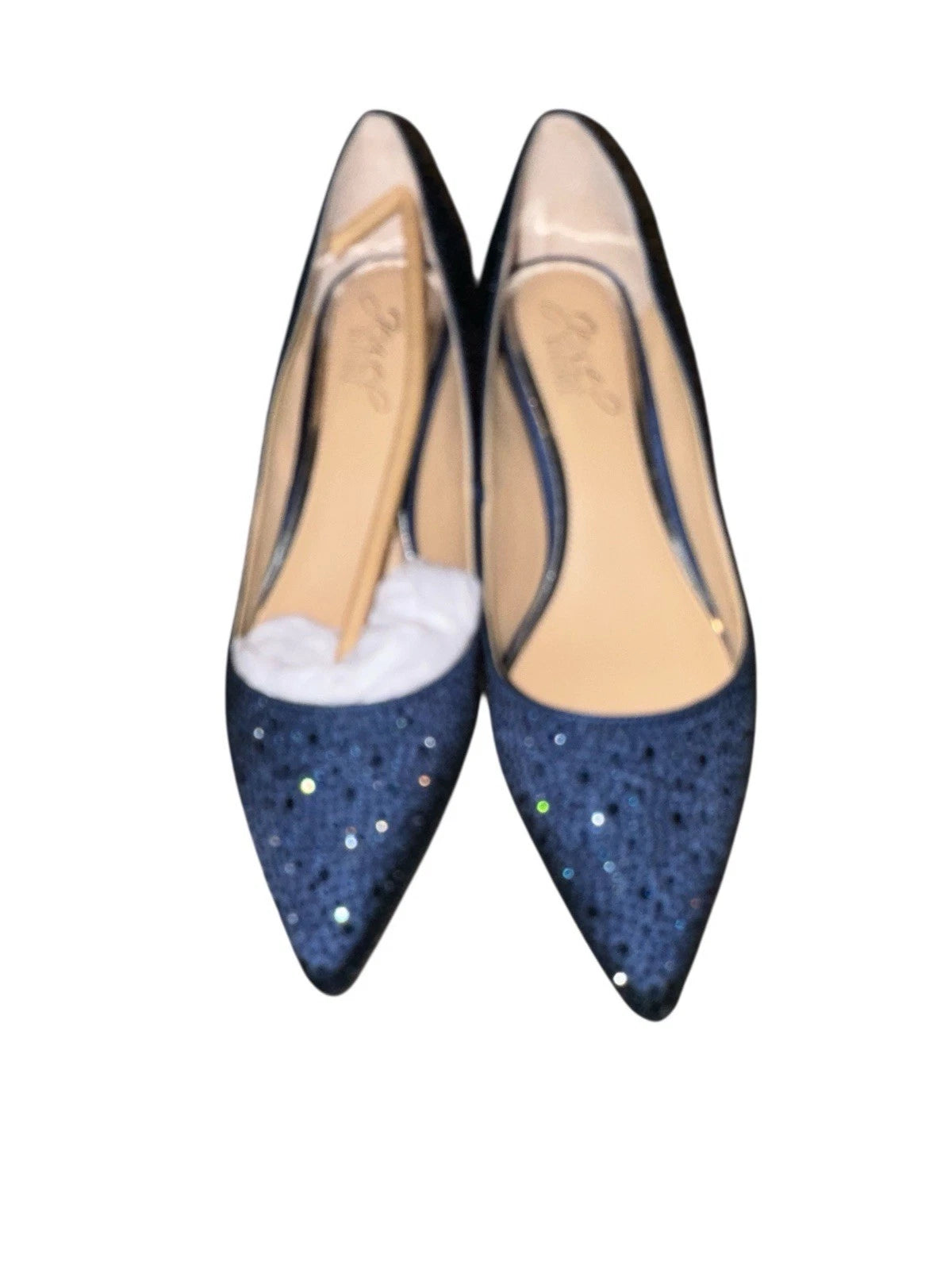 Women’s 6.5- Jewel Badgley Mischka Shoes- Dark Blue