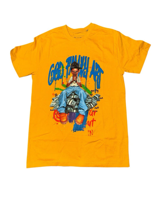 Men's Small- GFA Shirt Yellow