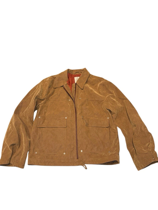 Women’s Large- We The Free Vegan Leather Jacket Brown