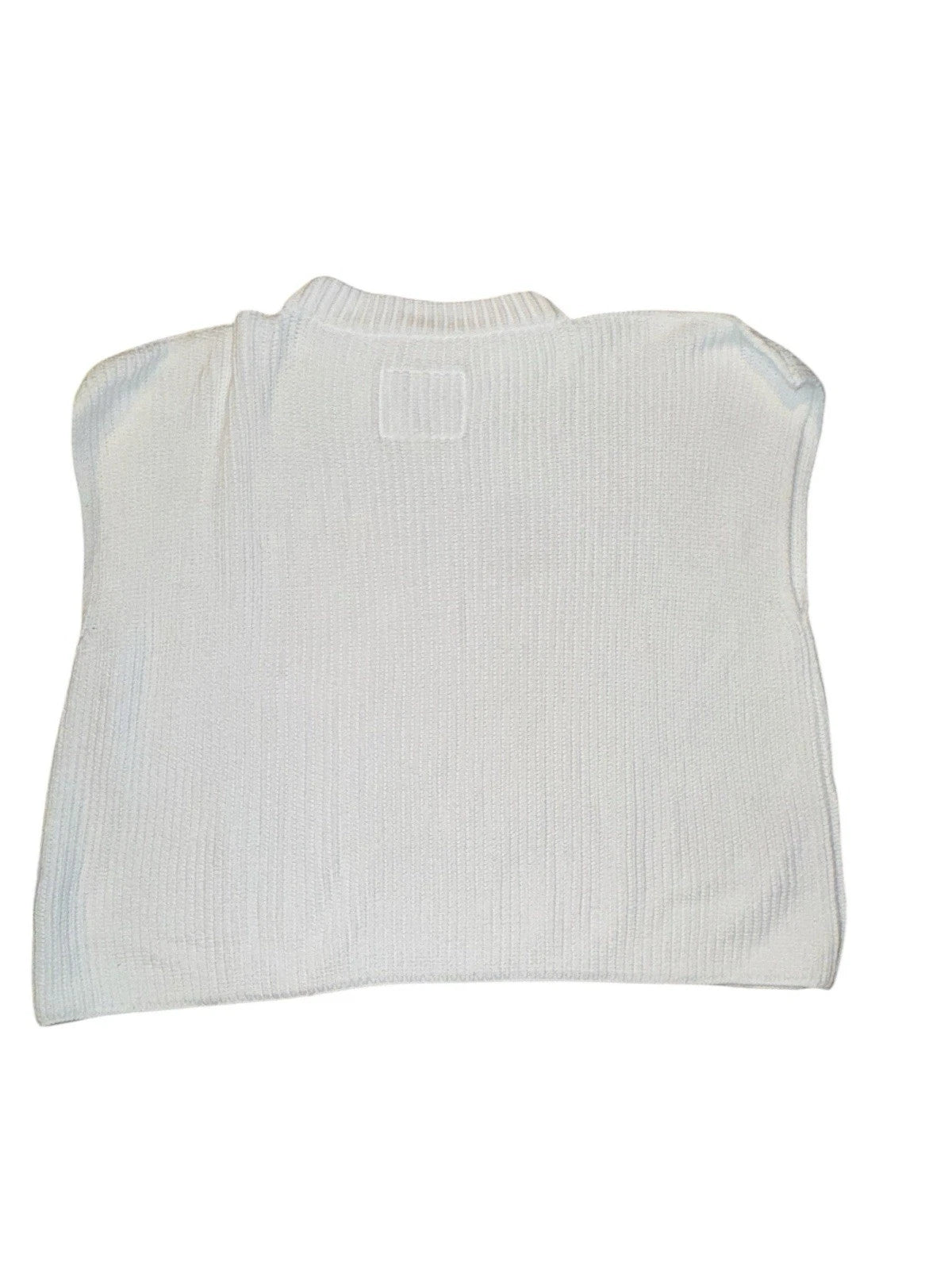 Women’s Medium Oversized Sweater- Frank & Eileen - White