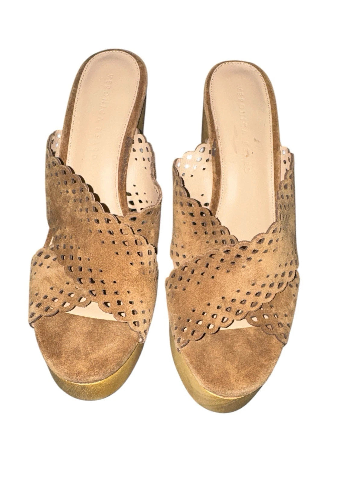 Women’s 9.5 Veronica Beard Shoes Brown