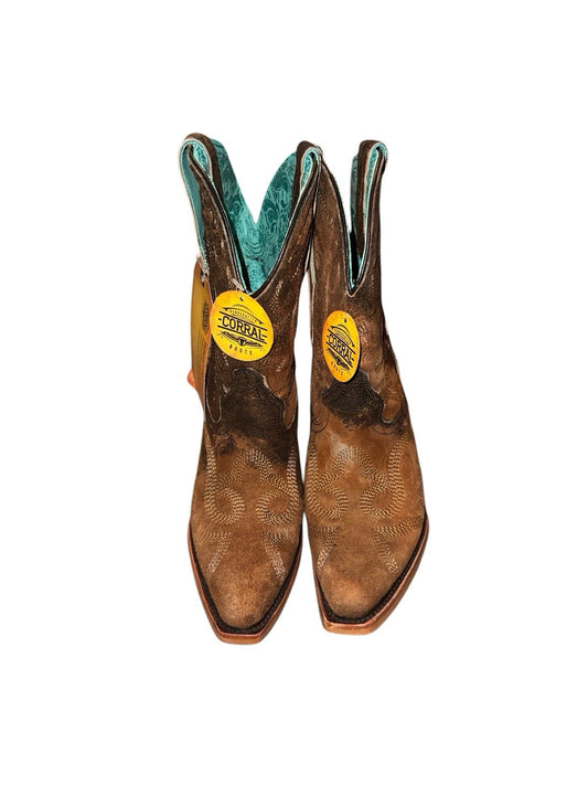Women’s Size 7- Corral Boots Brown