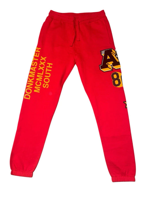 Medium Men’s- Akoo Sweatpants Red