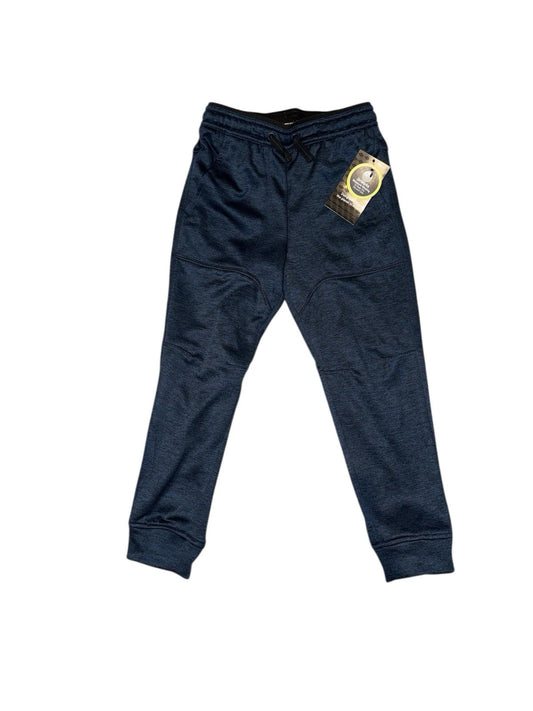Boys Small (6-7) Athletic Works Fleece Jogger Pants Blue