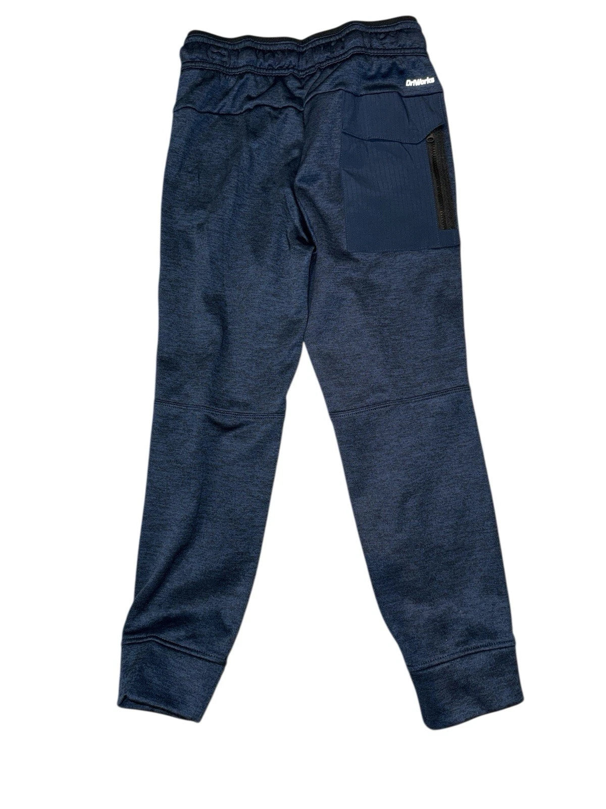 Boys Medium (8) Athletic Works Fleece Jogger Pants Blue