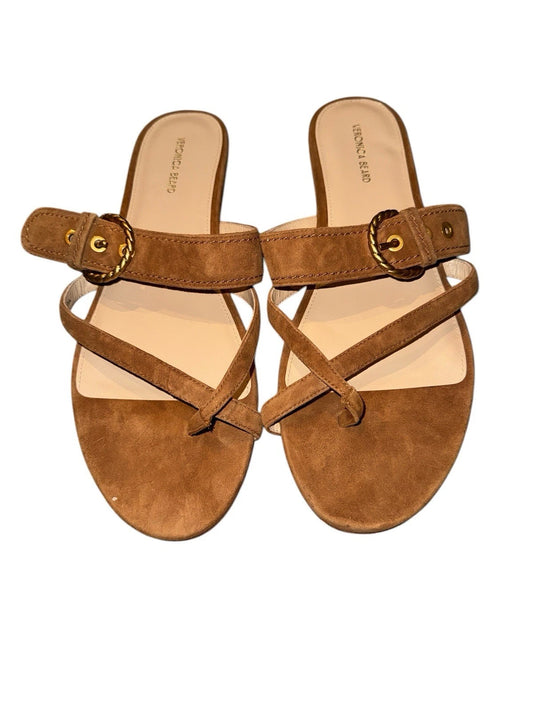 Women’s Size 11- Veronica Beard Sandals Brown