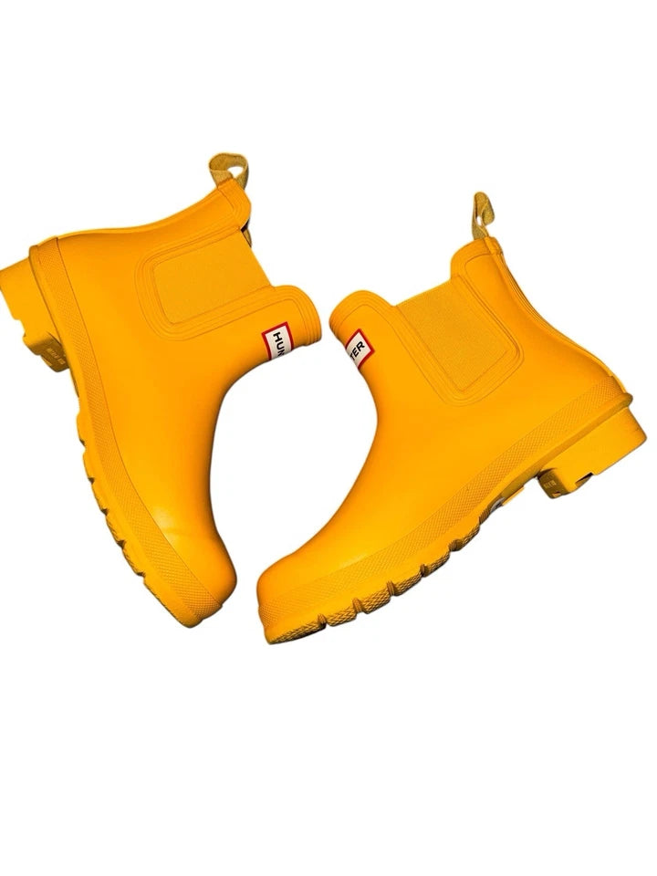 Women’s Size 7 Hunter Boots Yellow