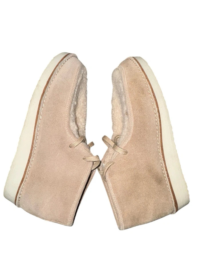 Women’s Size 7 Beek Shearling Suede Shoes
