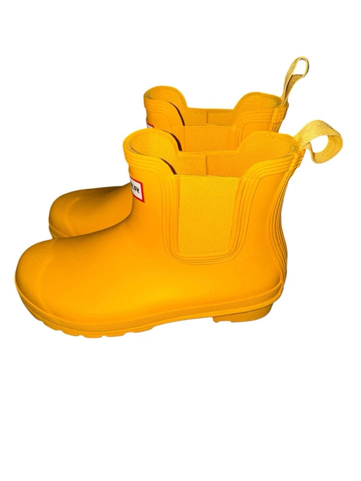 Women’s Size 7 Hunter Boots Yellow