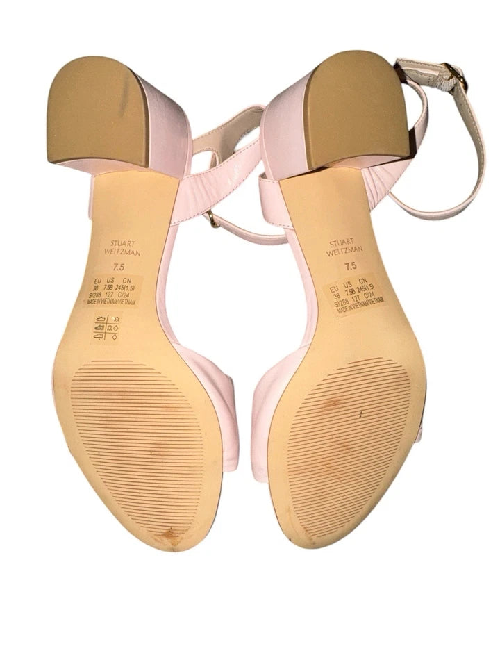 Women’s 7.5 Stuart Weitzman Heel Pink