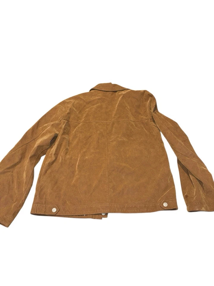 Women’s Large- We The Free Vegan Leather Jacket Brown